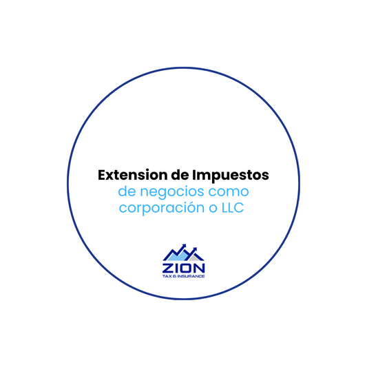 Solicitud de Extension de Impuestos de Negocios 2023