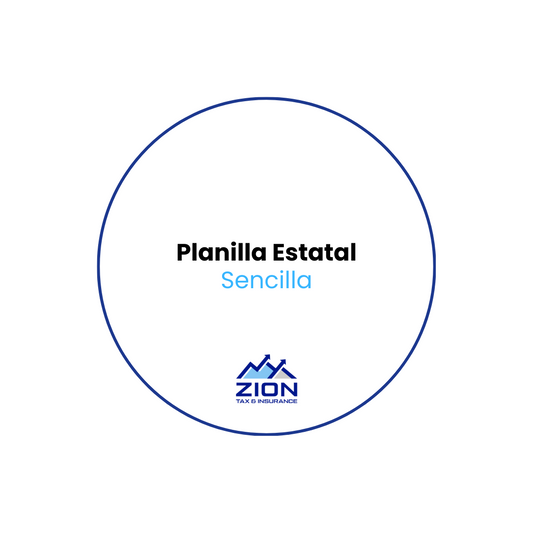 Planilla Estatal - Sencilla