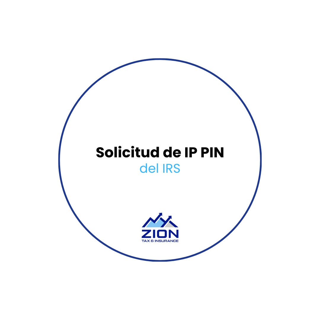 Solicitud de IP Pin del IRS
