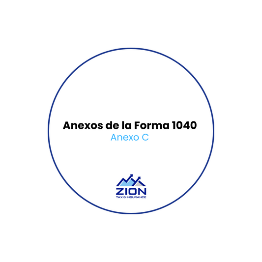 Anexos de la Forma 1040 - ANEXO C