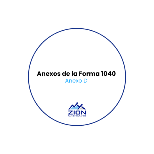 Schedule D from Form 1040