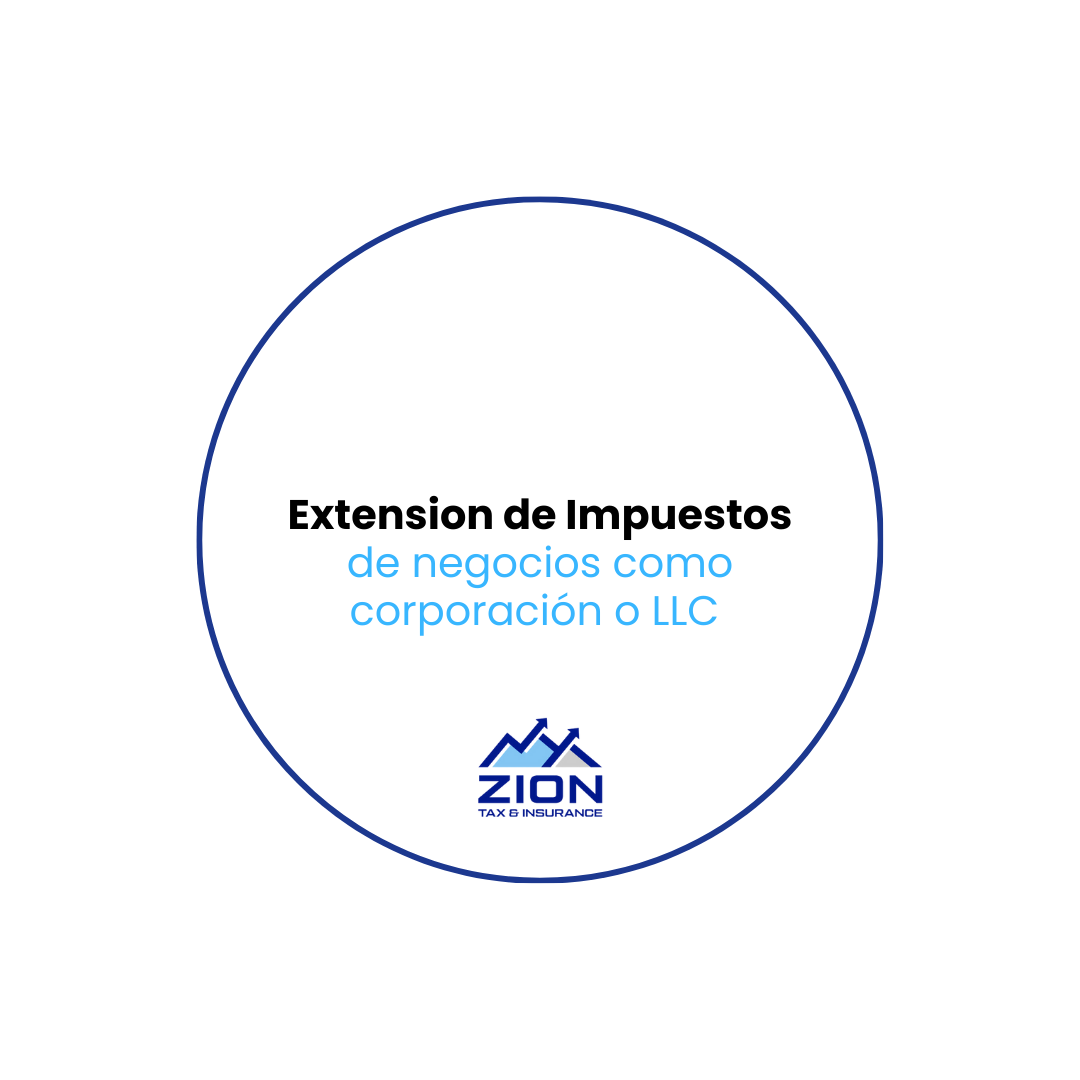 Solicitud de Extension de Impuestos de Negocios 2023