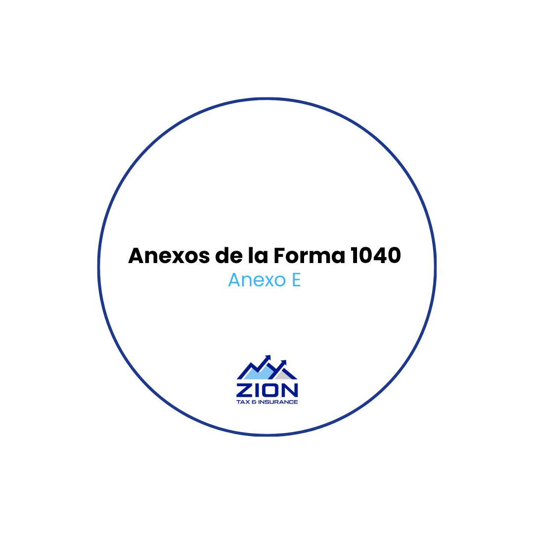 Schedule E from Form 1040